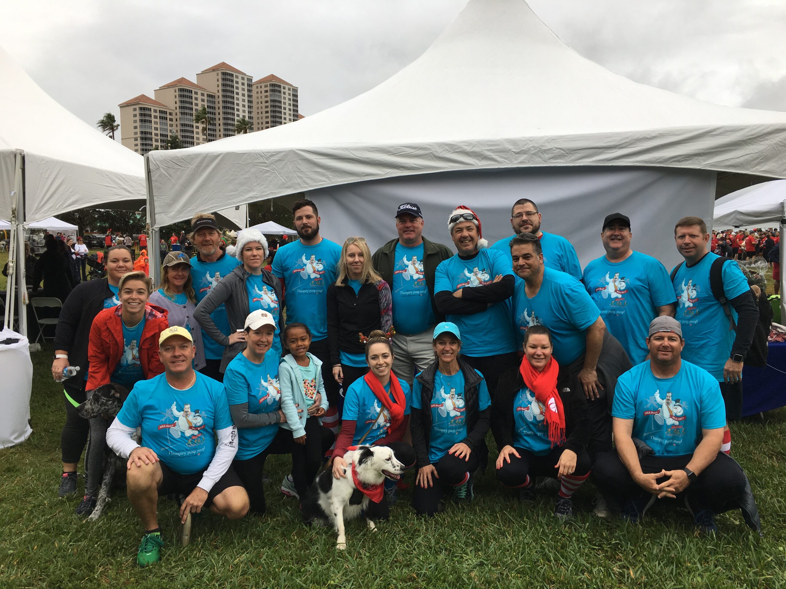 SASS Team at Heartwalk