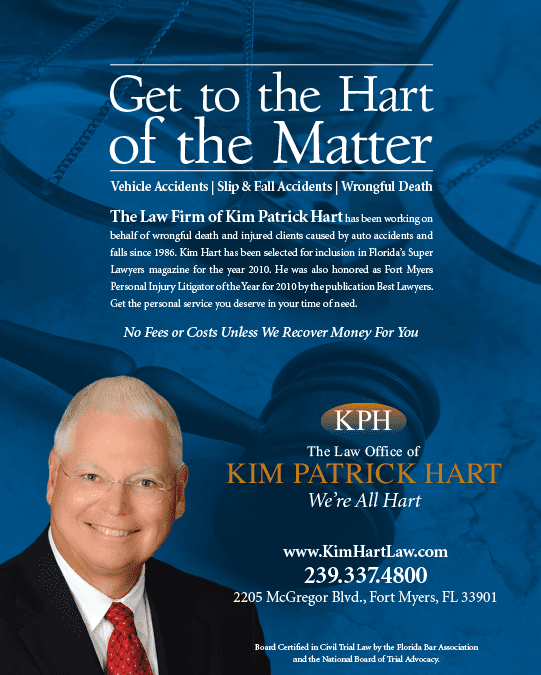 Kim Hart Law Print Ad