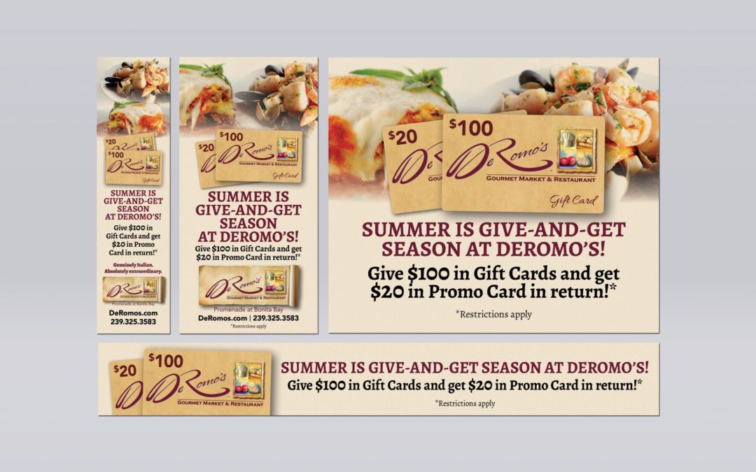 RSDR Gift Card Banners