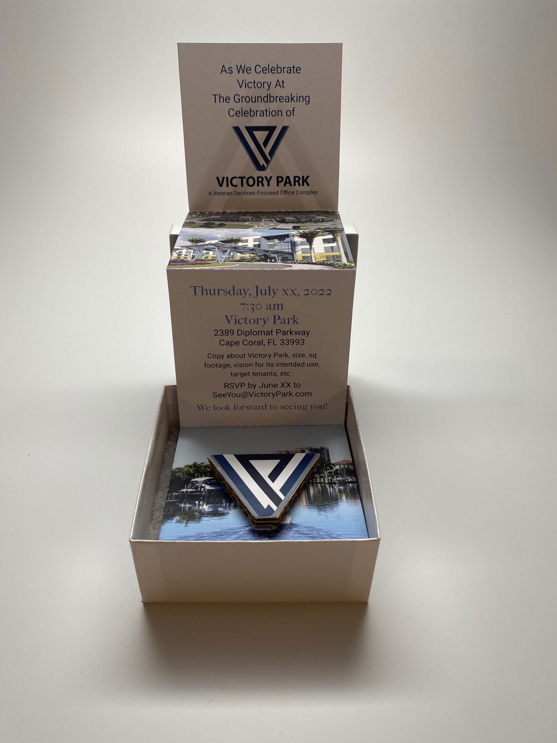 Blue Waters Development Group – Victory Park Invitation