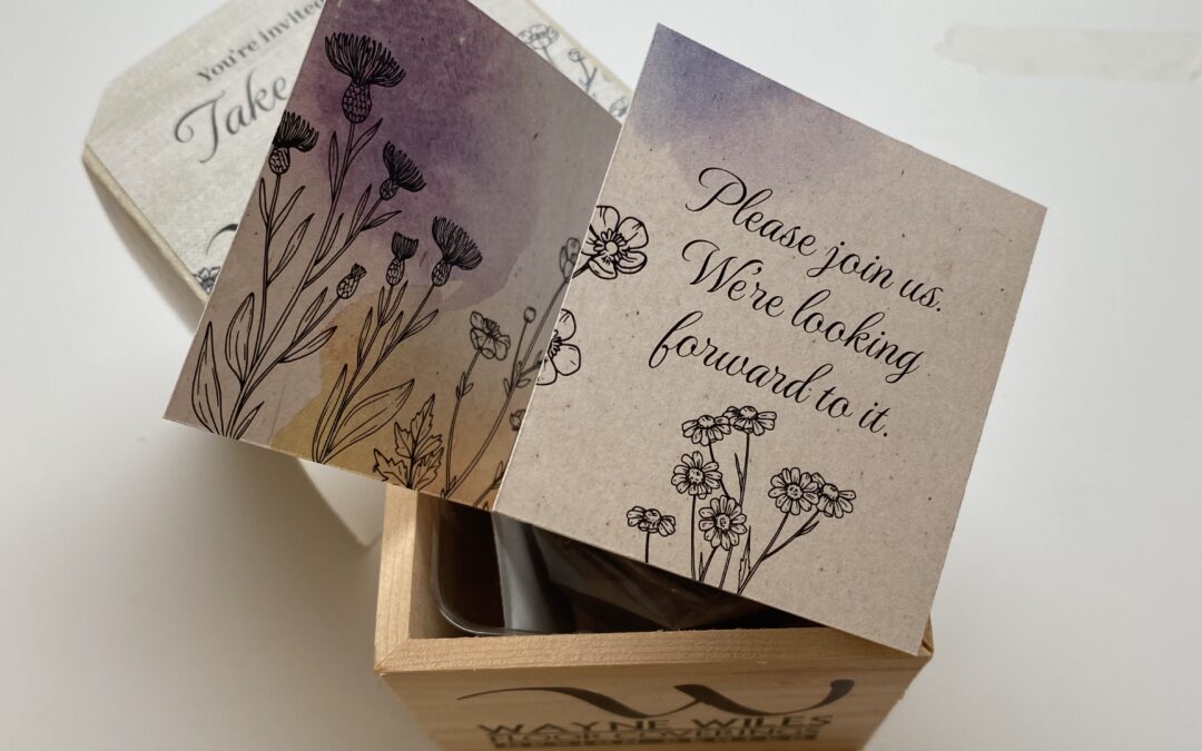 Wayne Wiles Floor Coverings – Design Center – Direct Marketing Invitation – (Please review for category, was 3D Marketing)