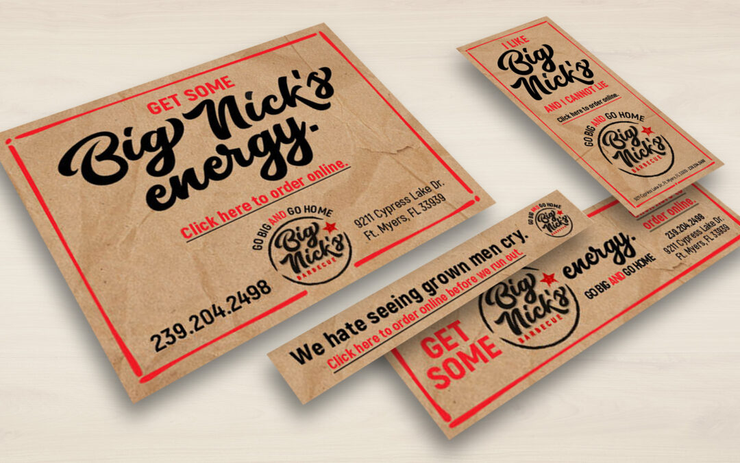 Big Nicks BBQ – Digital Banner Ads
