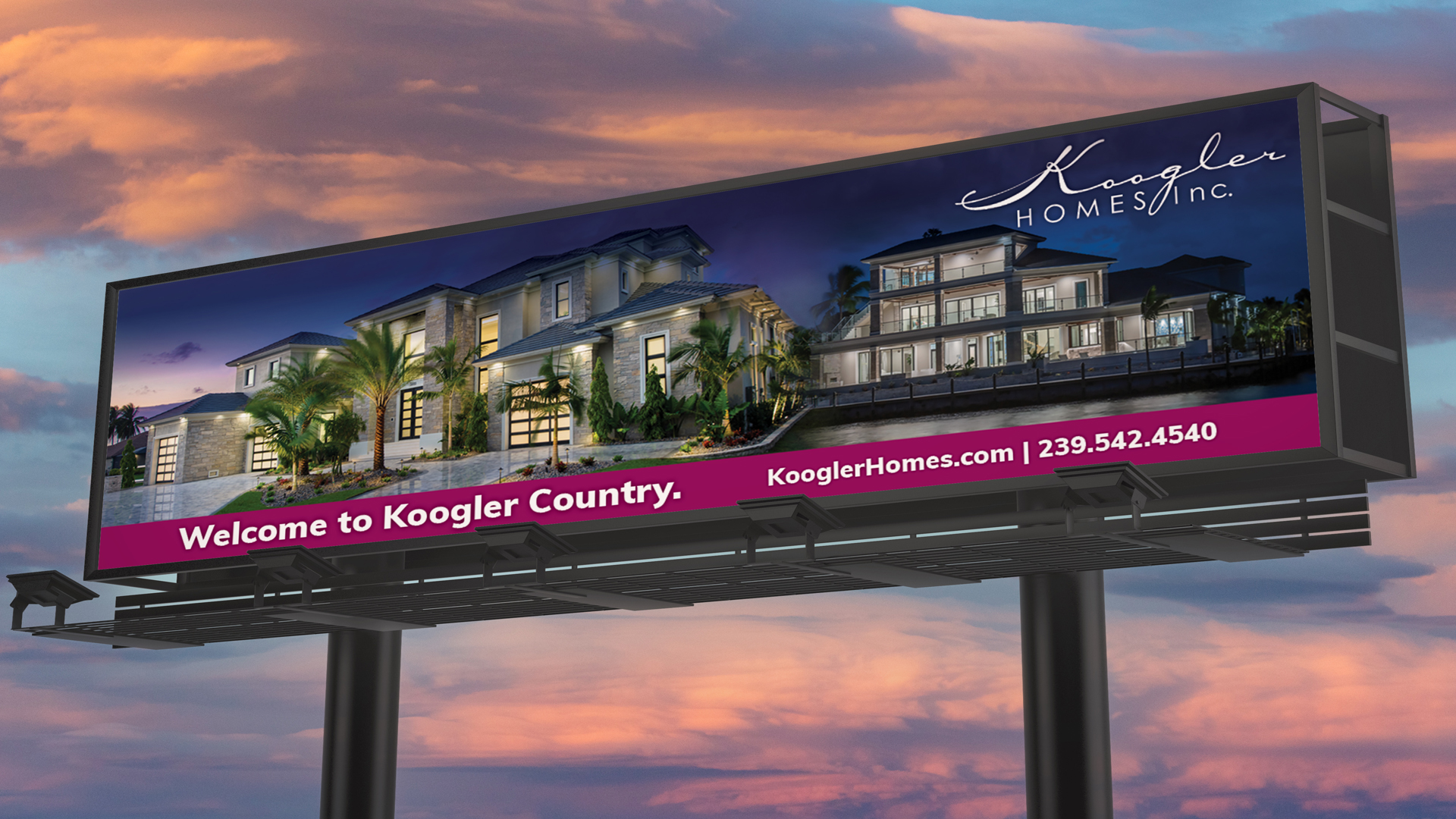 Koogler Homes – Outdoor Board