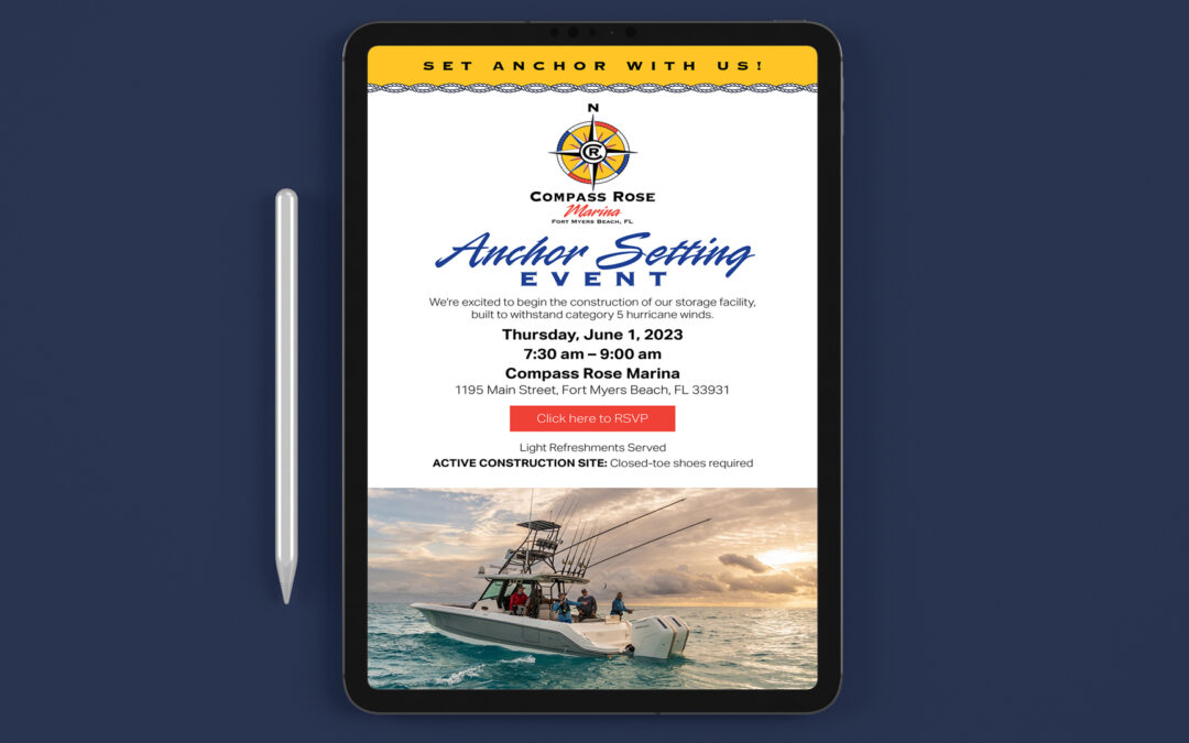 Compass Rose Marina – Email Invitation
