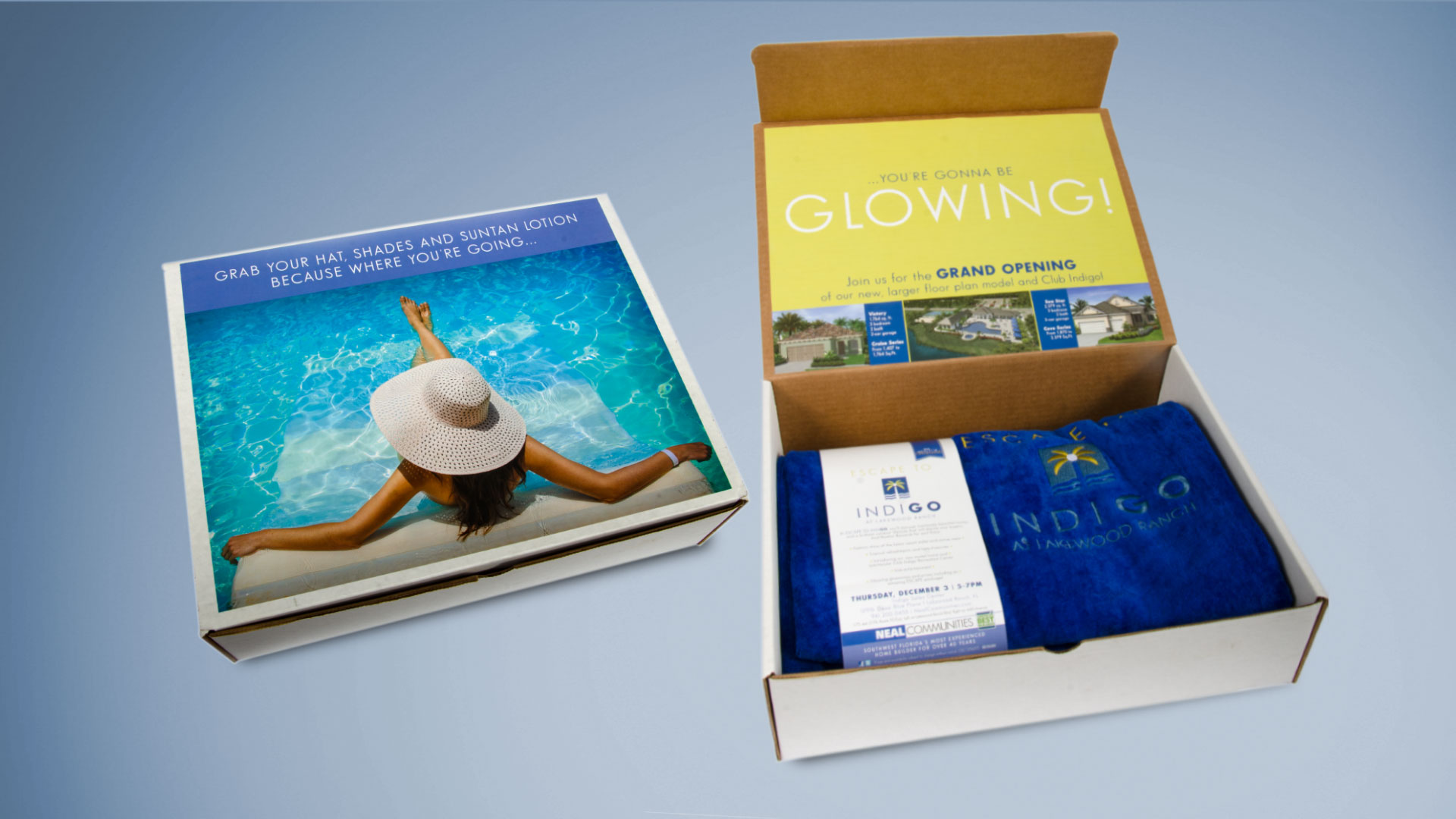 Neal Communities – direct-mail-packaging-indigo-neal-communities