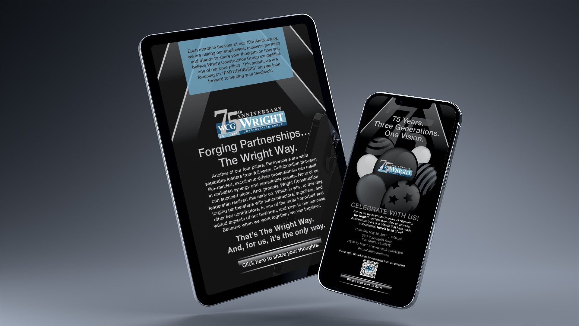 Wright Construction Group – eblast-evite