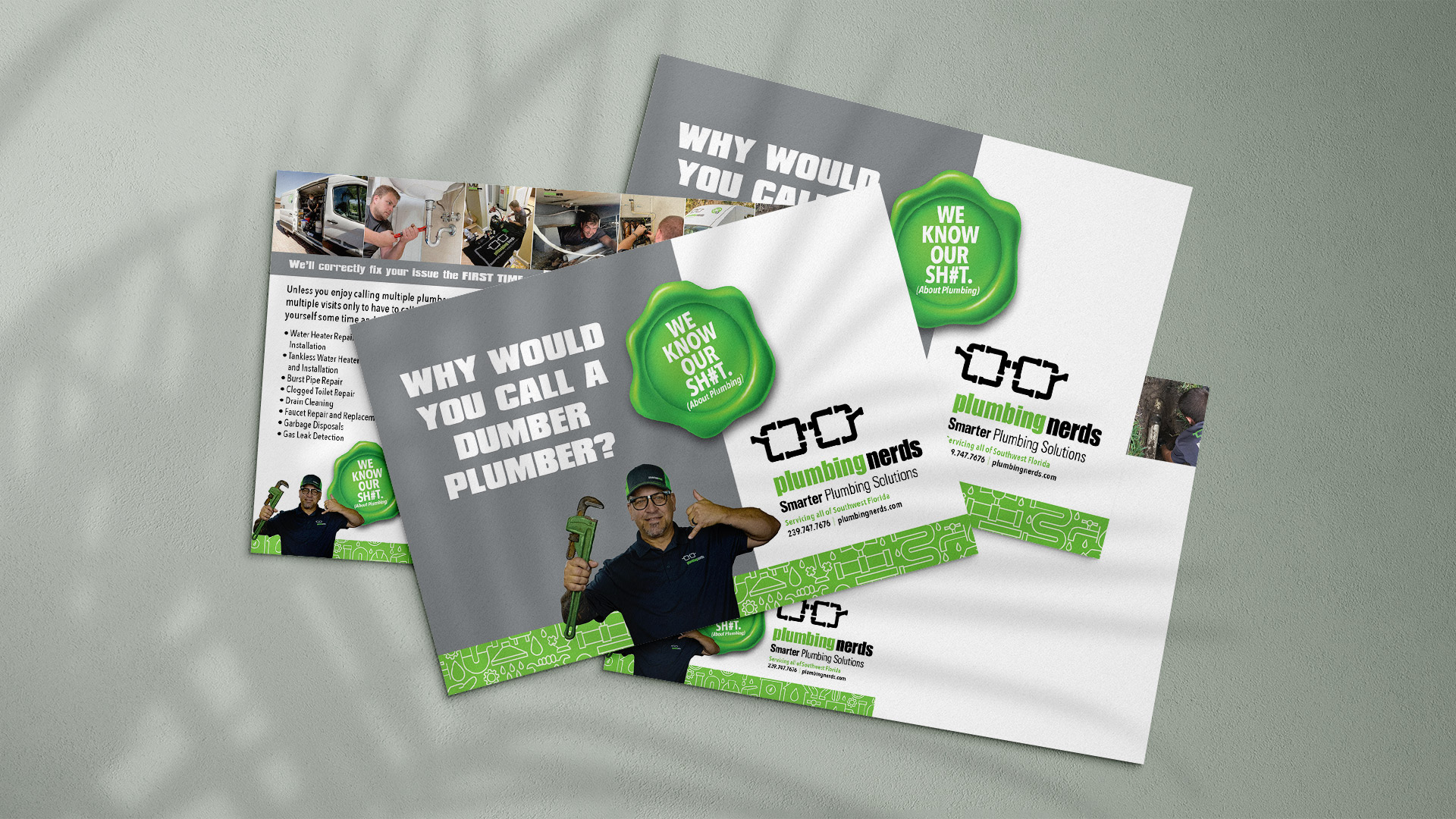 Plumbing Nerds – Postcard Plumbing Nerds