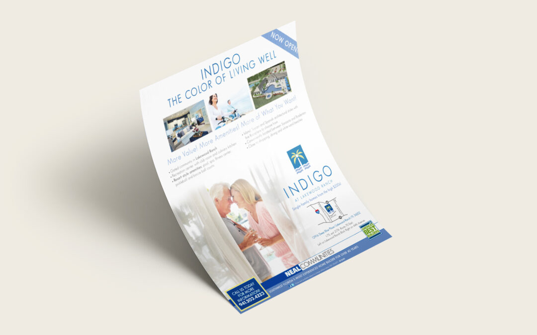 Neal Communities – Indigo – Print Ad