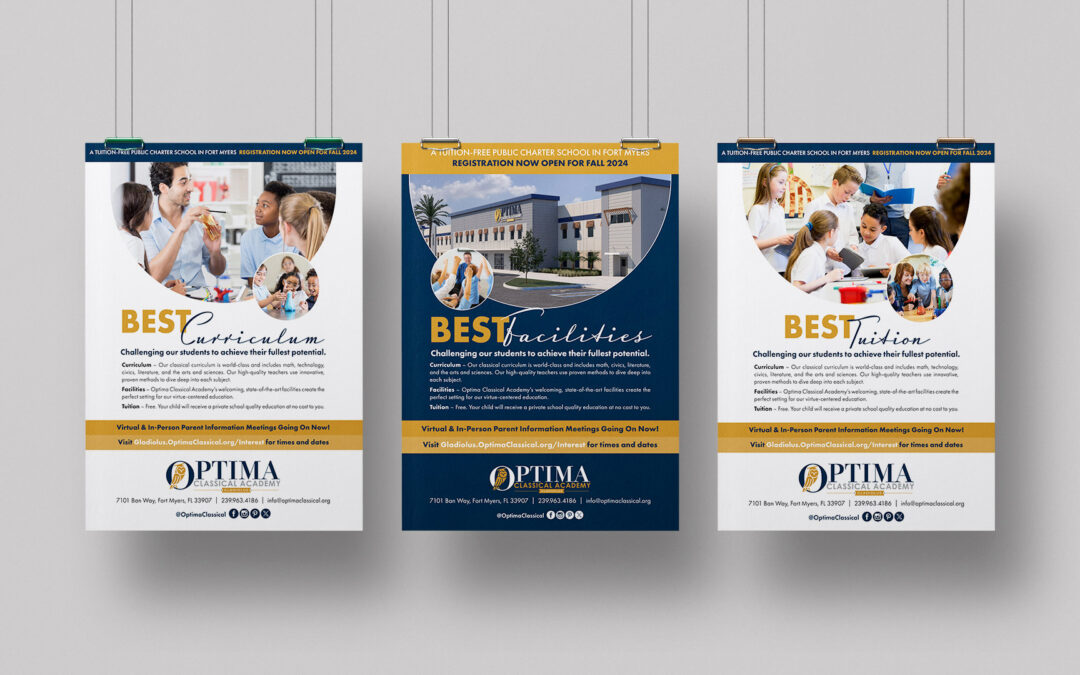 OptimaEd – Print Ad Campaign