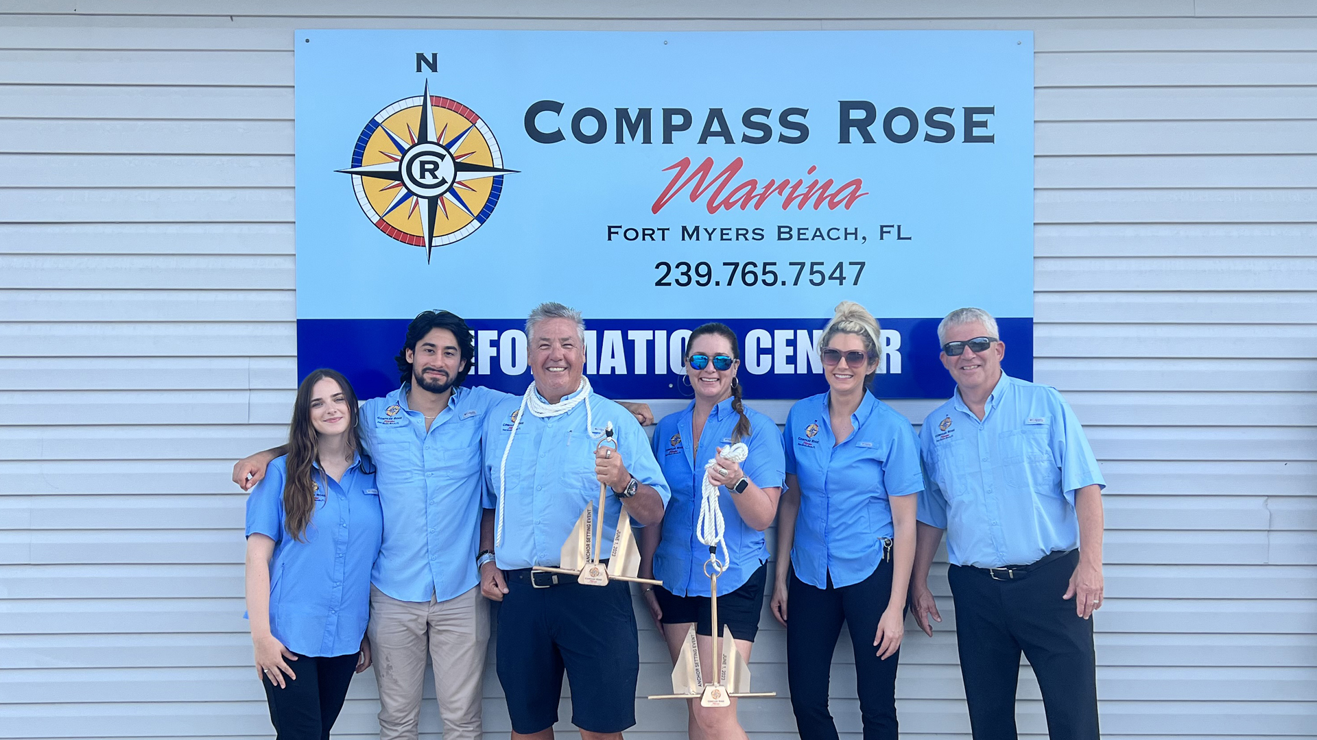 Compass Rose Marina – Public Relations/Anchor Setting Event