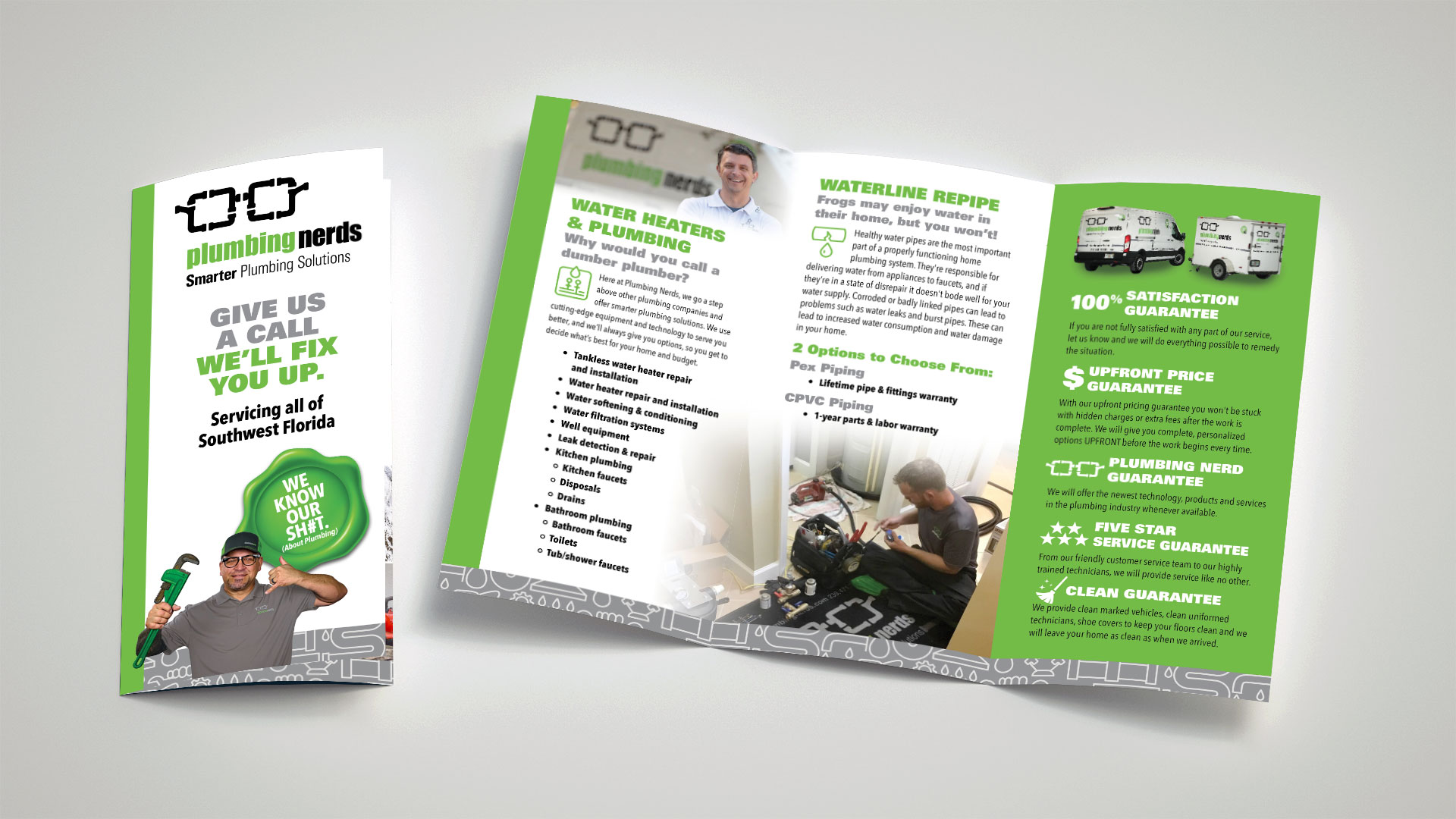 Plumbing Nerds – Various Collateral Items