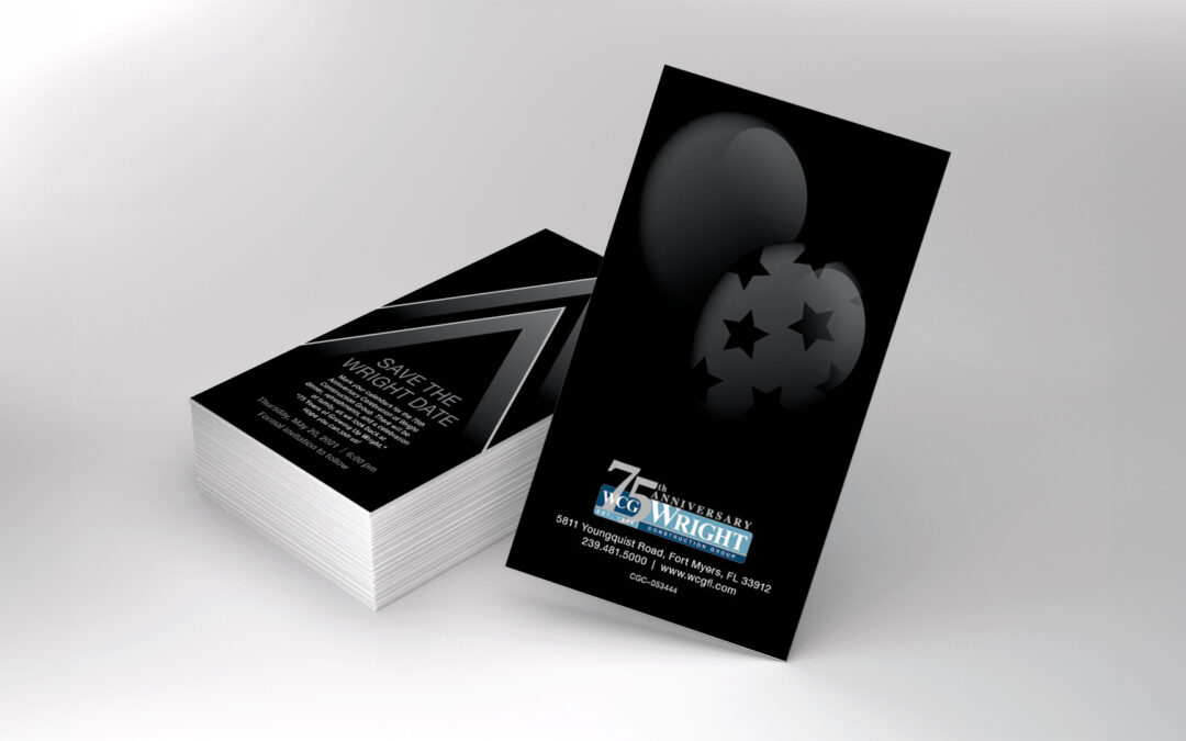 Wright Construction Group – save-the-date-invitation-75th-anniversary