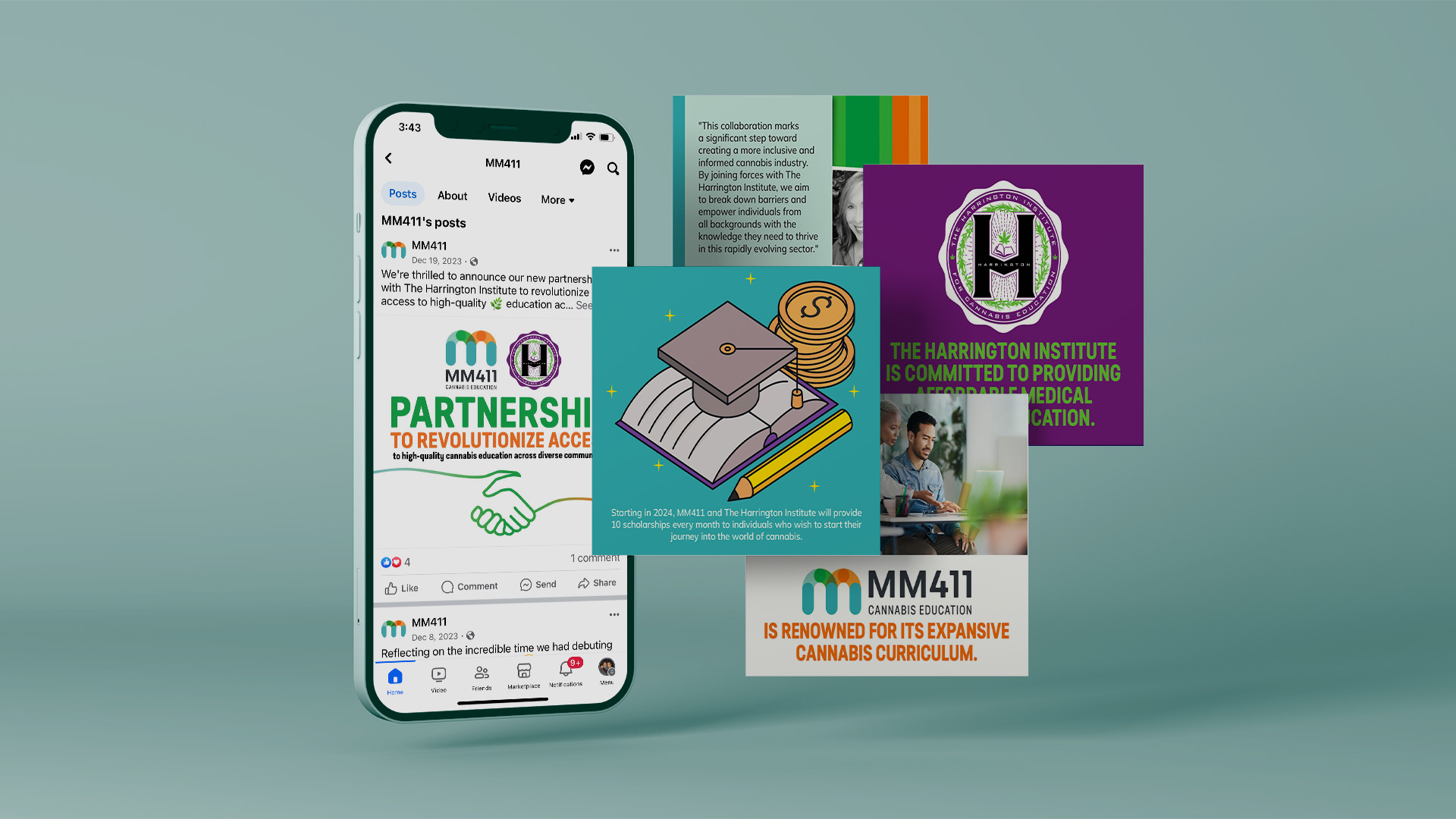 MM411 Inc – Social Media