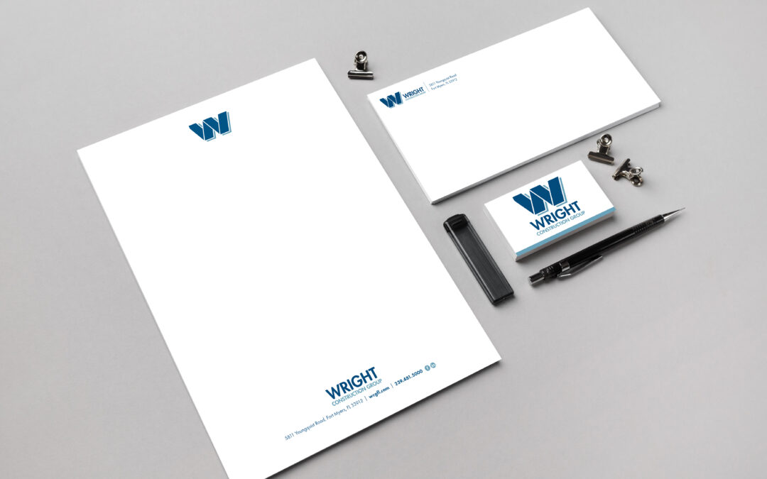 Wright Construction Group – Stationery Package