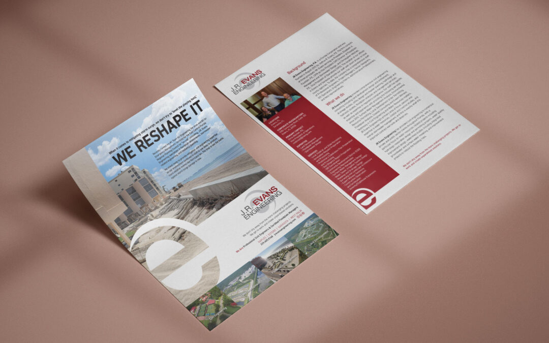 J.R. Evans – Sales Sheets