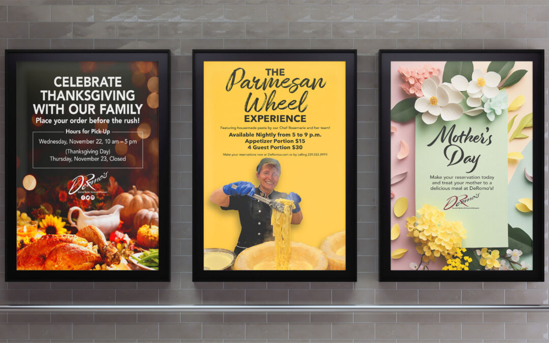 Deromo’s Gourmet Market, Restaurant & Banquet Hall – Wall Posters