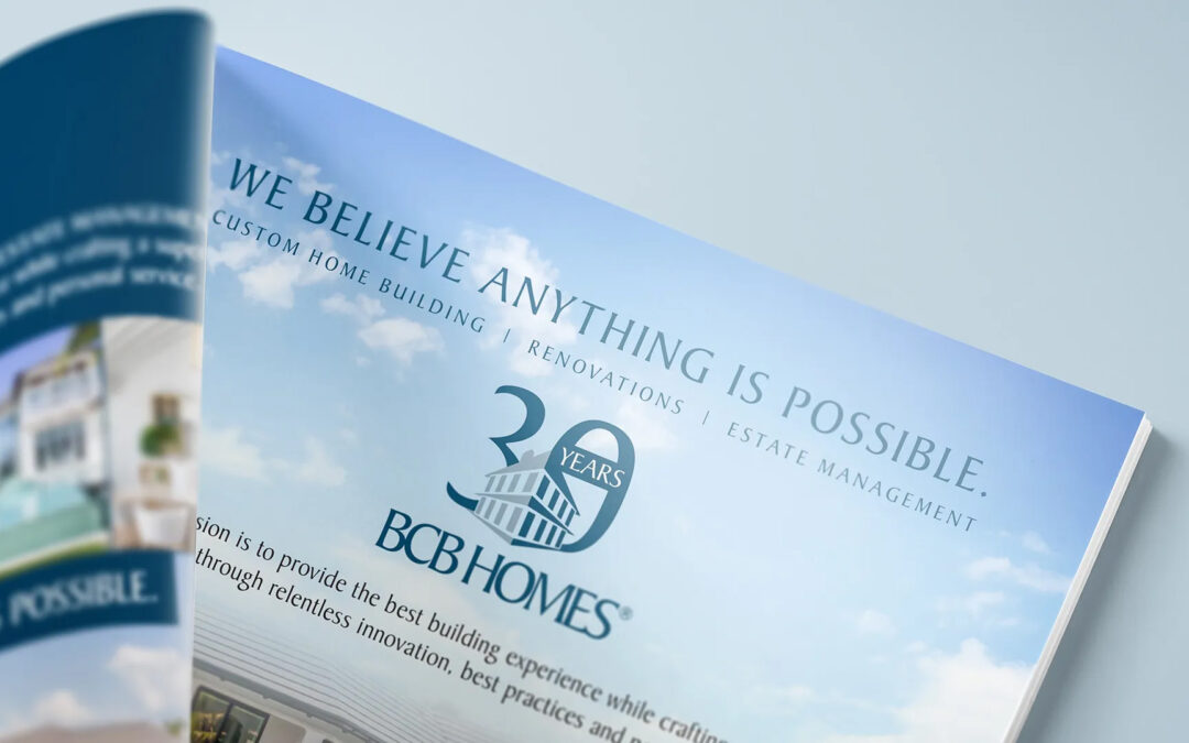 BCB Homes – 30th Anniversary Logo