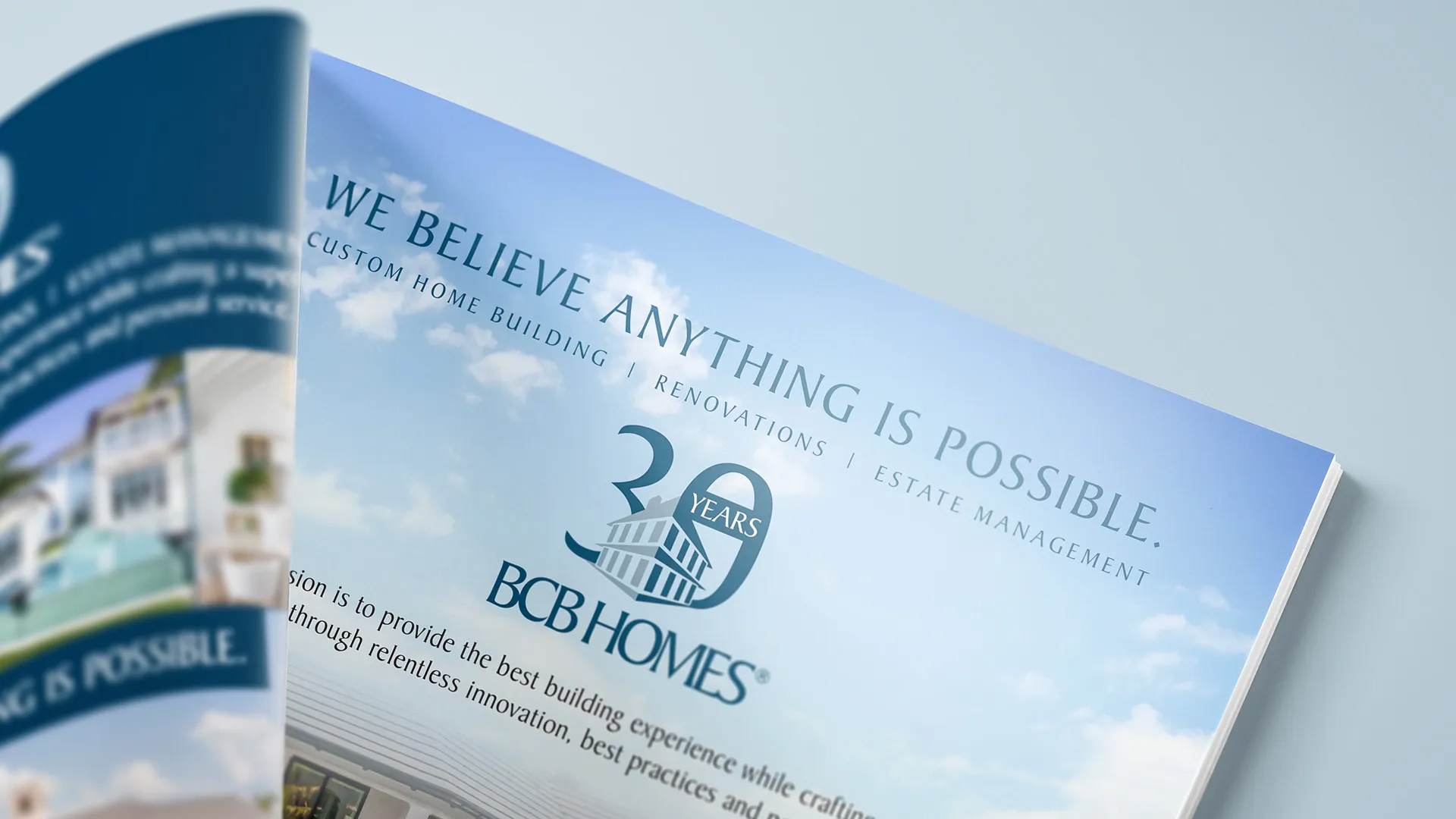 Bcb Homes – 30th Anniversary Logo