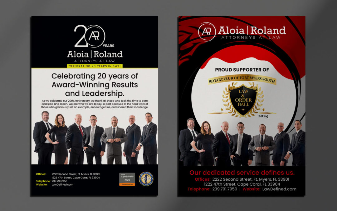 Aloia | Roland – Various Print Ads