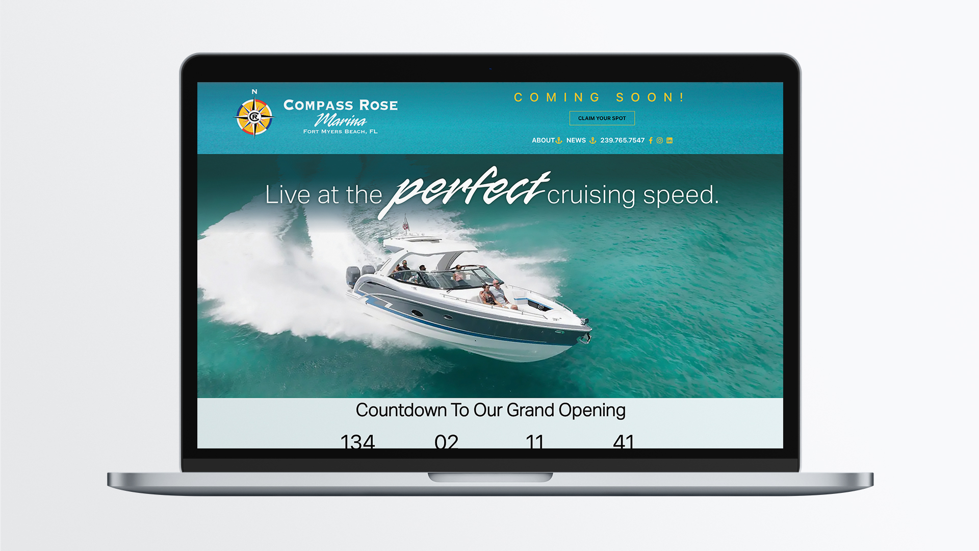Compass Rose Marina – Website Presence