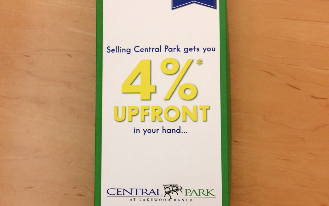 Neal Communities – Central Park – 3D Direct Marketing Promotion