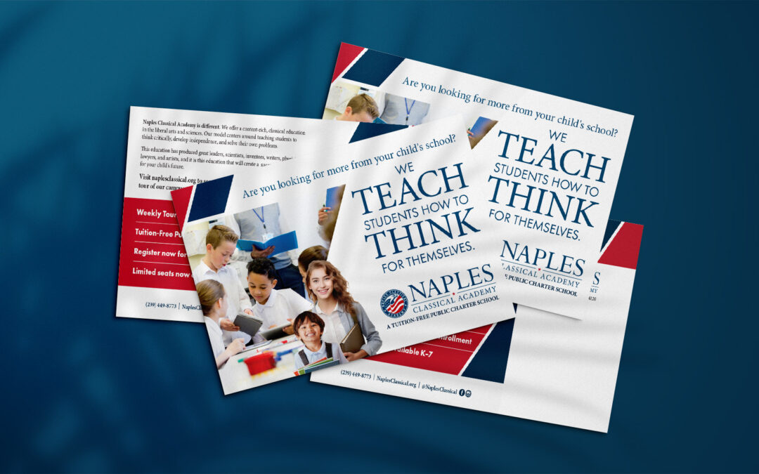 OptimaEd – Naples Classical Academy – Direct Mail