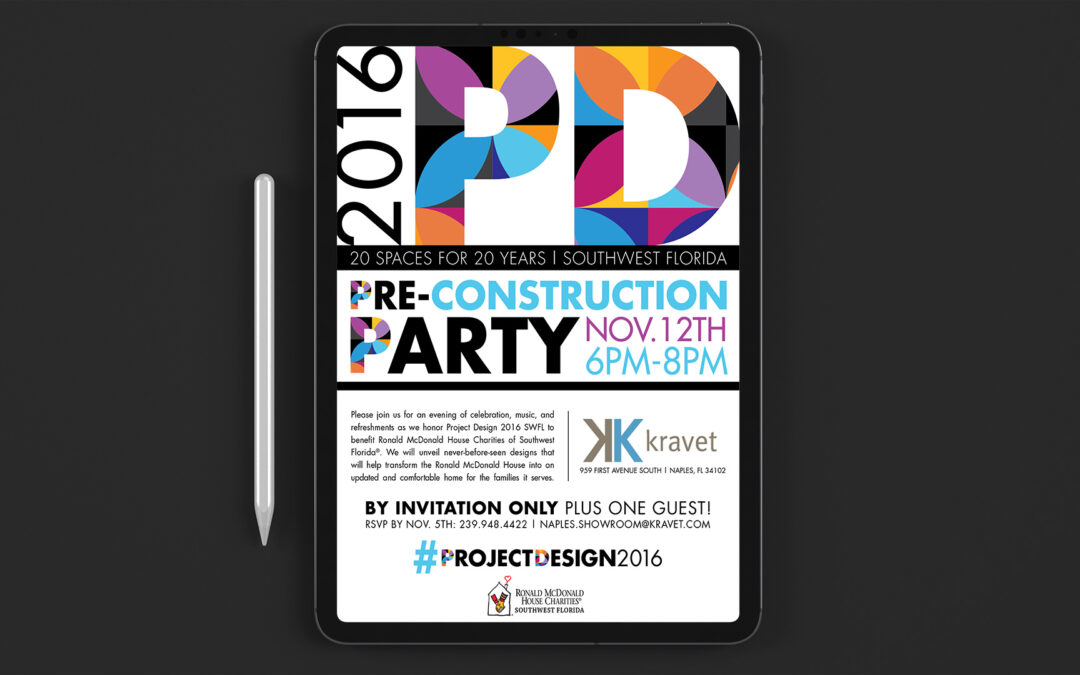 Ronald McDonald House Charities – Event eBlast