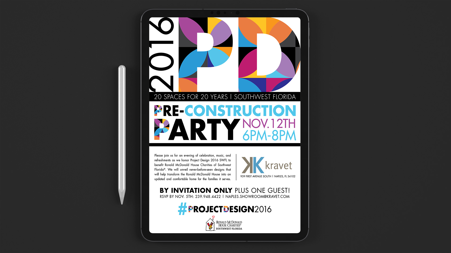 Ronald McDonald House Charities – Event eBlast