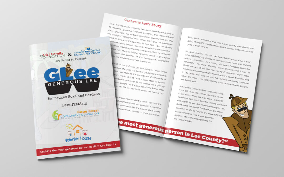 Generous Lee – Event Program