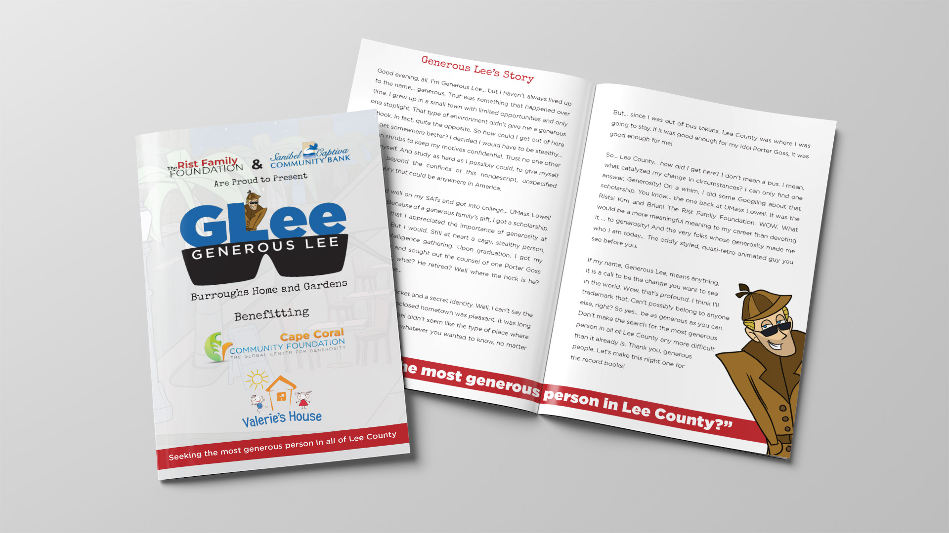 Generous Lee – Event Program