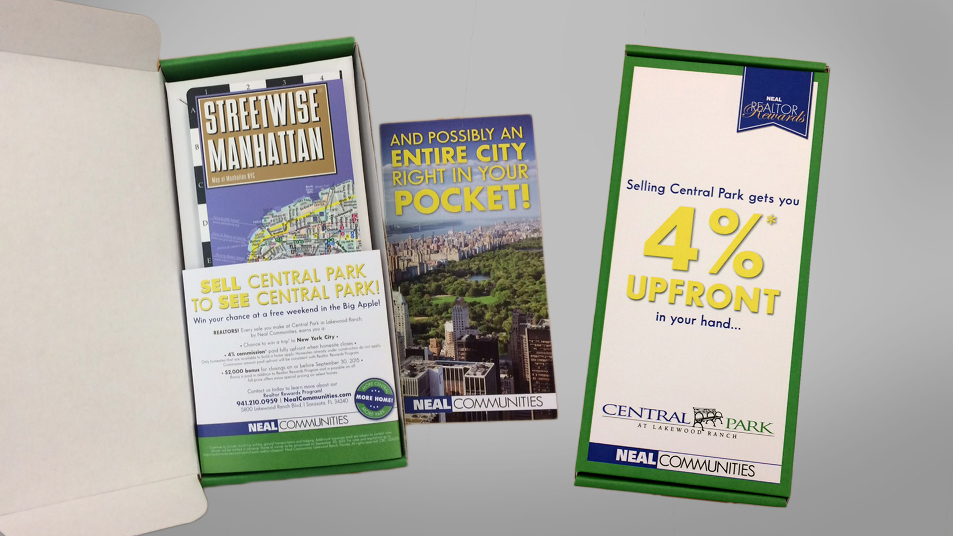 Neal Communities – Central Park – Direct Marketing Promotion