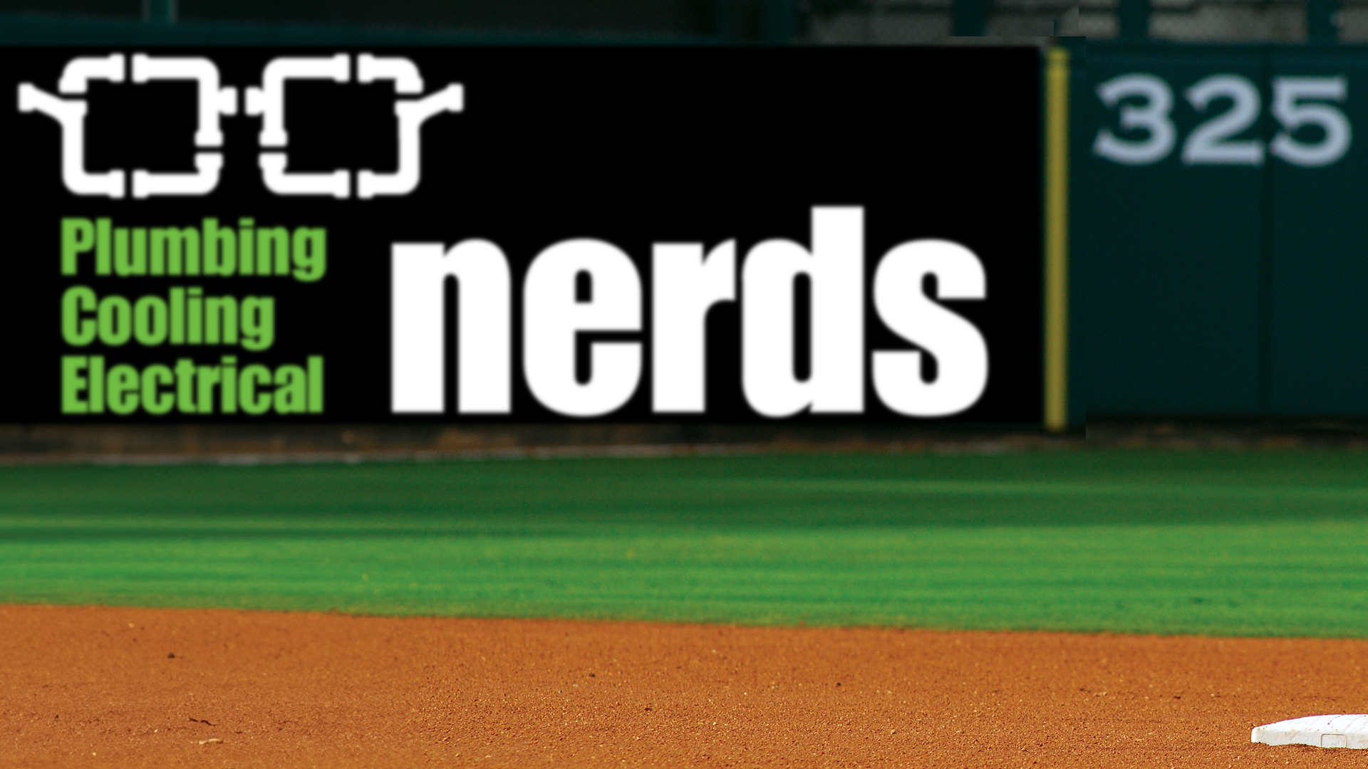 Plumbing Nerds – Outfield Signage