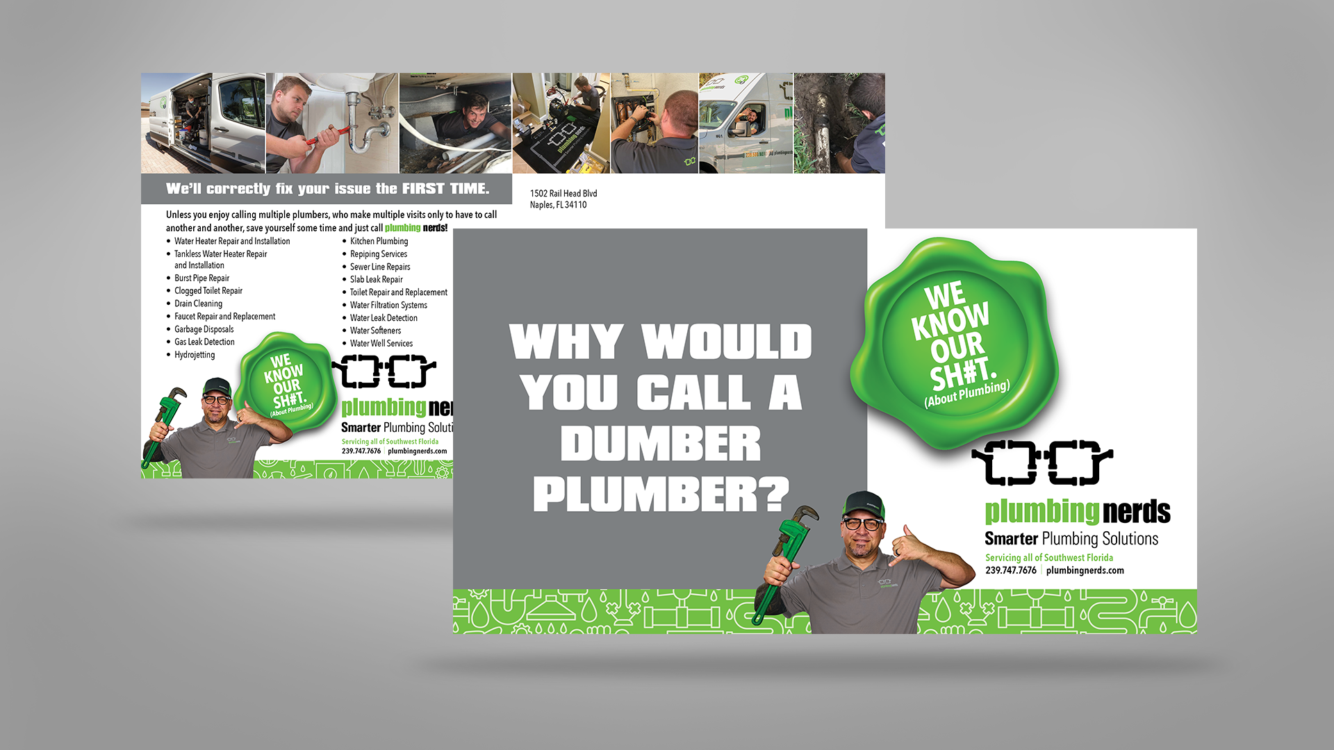 Plumbing Nerds – Direct Mail