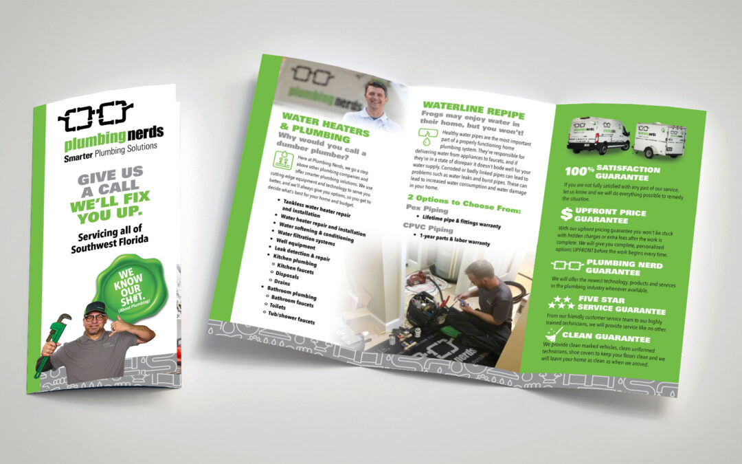 Plumbing Nerds –  Rack Brochure