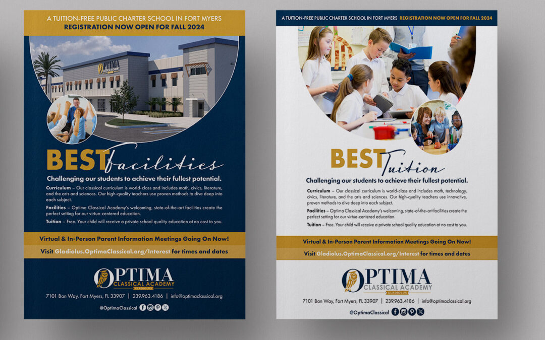 OptimaEd – Print Ads