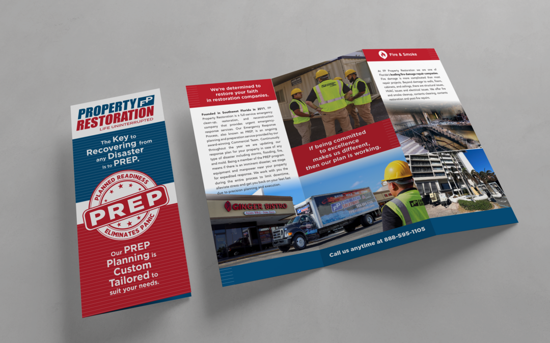 FP Property Restoration – Trifold Brochure