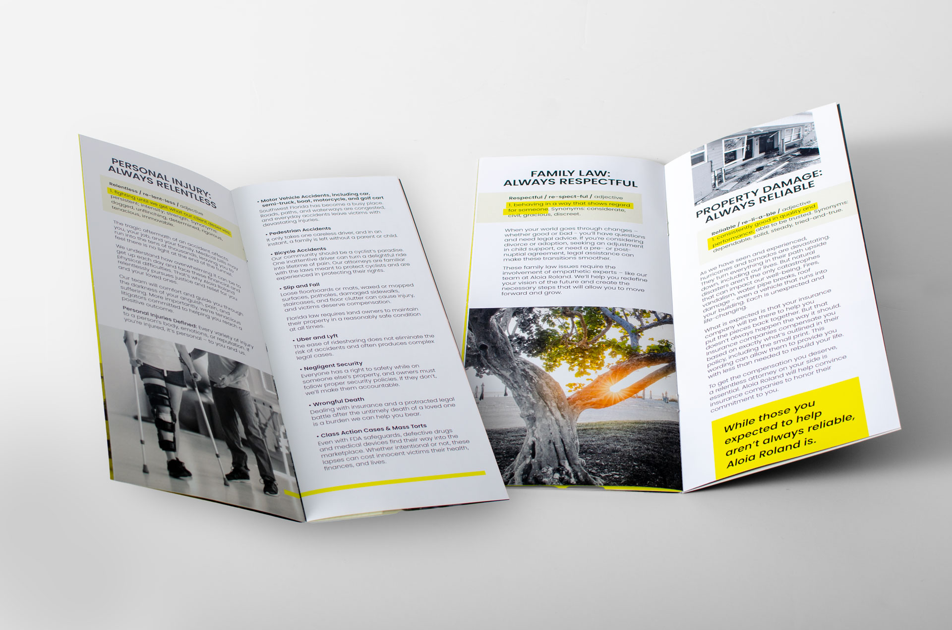Aloia | Roland – Corporate Brochure