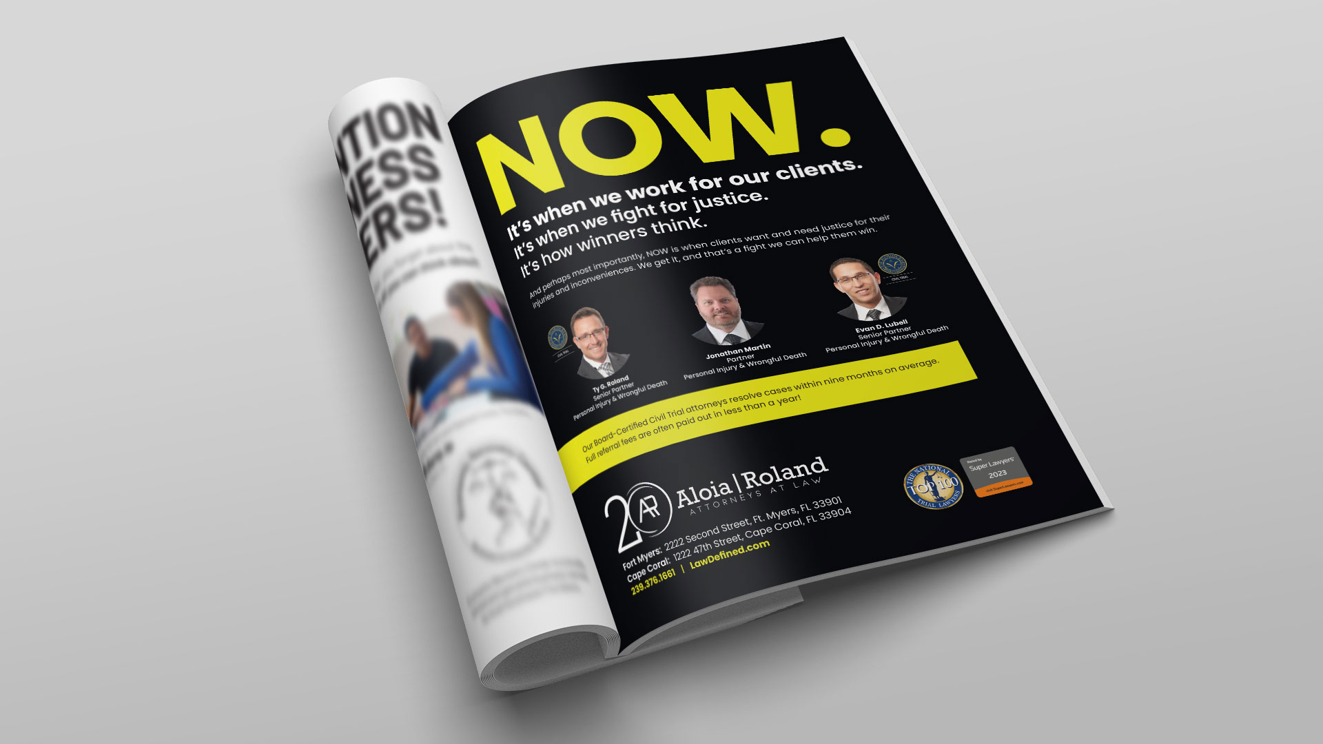 Aloia | Roland – Print Ads