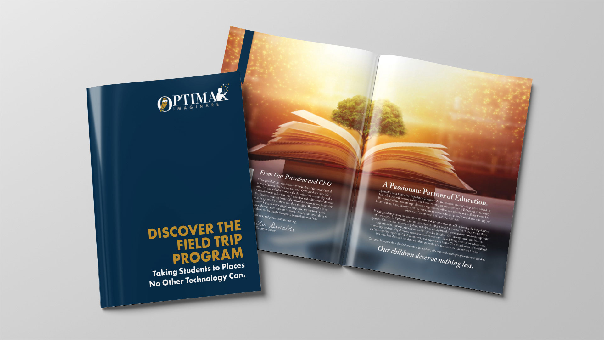 OptimaEd – Imaginare Brochure