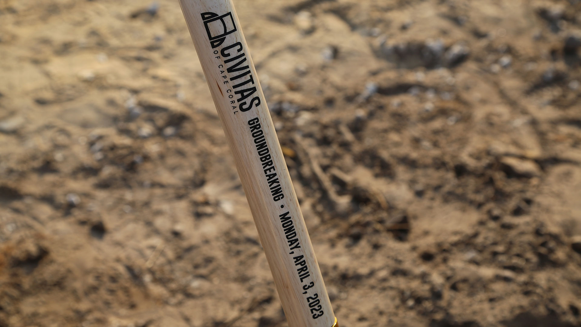 ReVital Development Group – Civitas – Ground Breaking- Commemorative Shovel